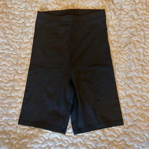 H&M Classic Black Bike Shorts